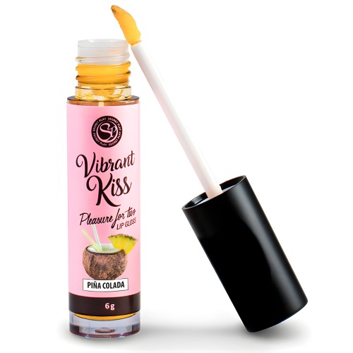 Secretplay Lip Gloss Vibrant Kiss - Piña Colada