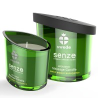 Swede Senze Arousing Massage Candle - Lemon, Pepper, Eucalyptus