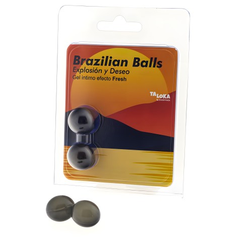 Brazilian Balls Exciting Gel Fresh Effect 2 Balls