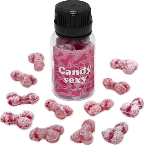 - Candy Sexy Bote 12 Gominolas Sabor Fresa-cereza