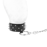 Kink - Adjustable Collar with Leash | Elegant Control