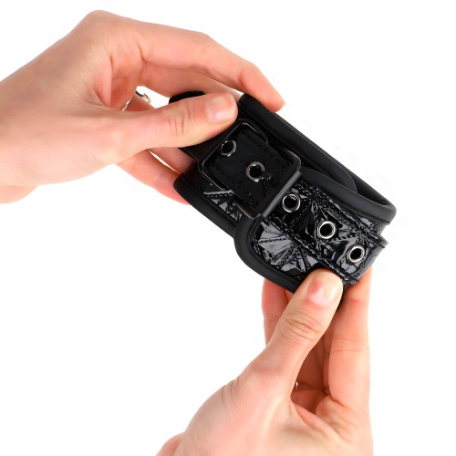 Kink - Muñequeras Ajustables Con Patrón De Diamantes