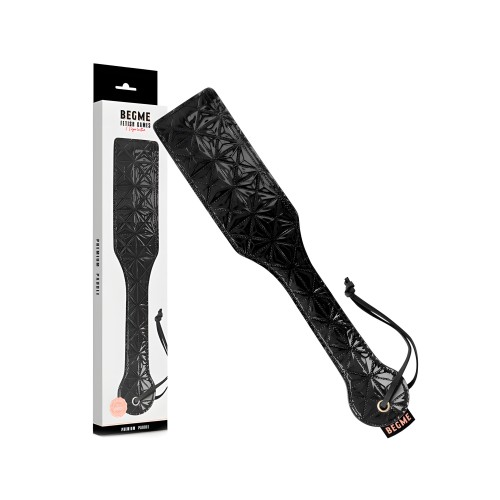 Begme Black Edition Vegan Leather Paddle