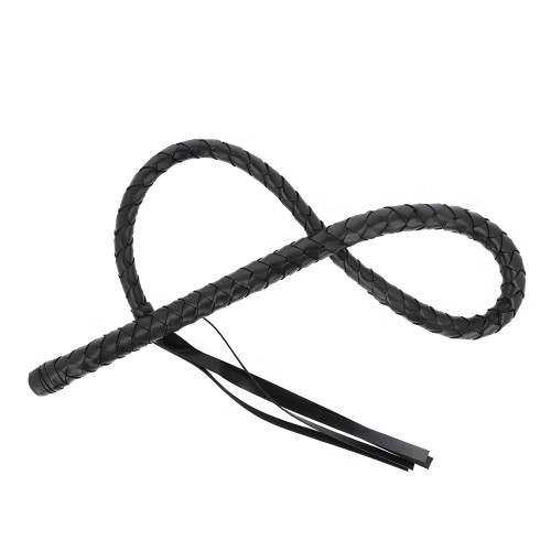 Kink Long Whip with Beads