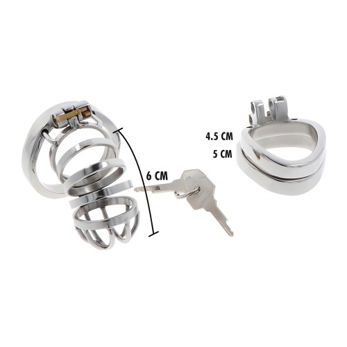 Hidden Desire Extreme Metal Chastity Cage