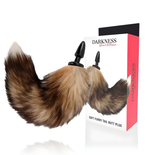 Darkness Natural Tail with Anal Plug Silicone