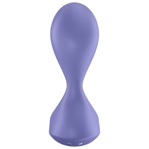 Satisfyer Sweet Seal Plug Vibrador App Violeta