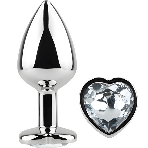 Secretplay - Metal Heart Anal Plug S 7cm