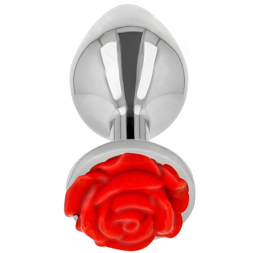 Kink Plug Anal Rosa Roja Talla L