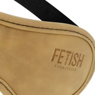 Fetish Submissive Vegan Leather Mask