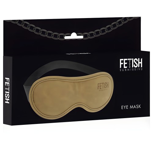 Fetish Submissive Vegan Leather Mask
