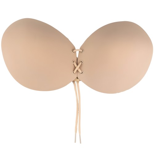 Bye-bra Adhesive Lace Bra Beige Cup C