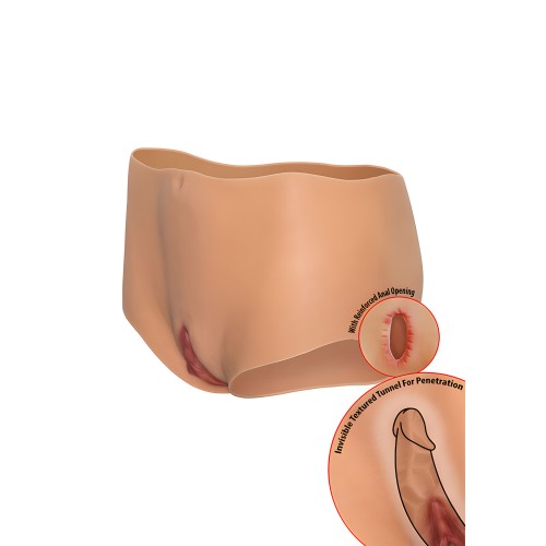 Alter Ego Mid Waist Open Crotch Brief