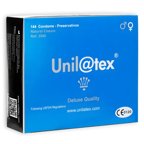 Unilatex - Natural Condoms 144 Pcs