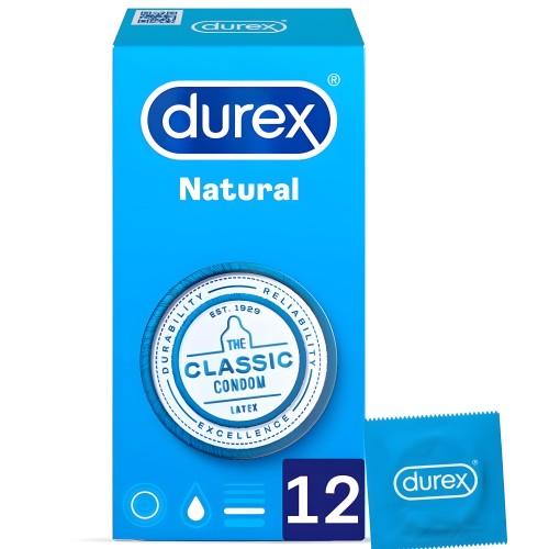 Durex Natural Plus 12 Pack