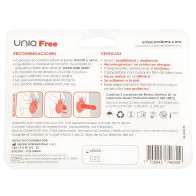 Uniq Free Preservativos Con Aro Protector