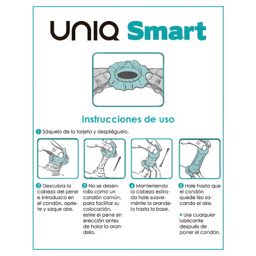 Preservativos Pre-erección Uniq Smart