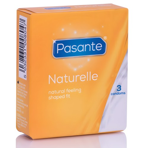 Pasante Naturelle Condoms 3 Pack
