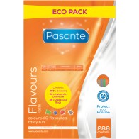 Pasante Eco Pack Flavored Condoms 288 Units