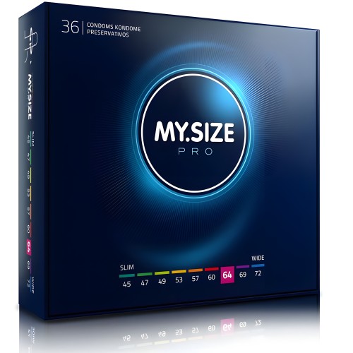 My Size Pro Condoms - Custom Fit 64mm