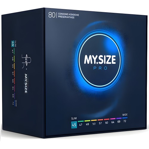 My Size Pro Condoms 45mm - 80 Units