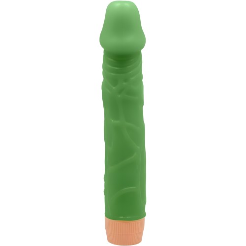 Baile Vibrador Realístico 22.5 Cm Verde