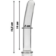Nebula Series - Model 8 Clear Crystal Dildo