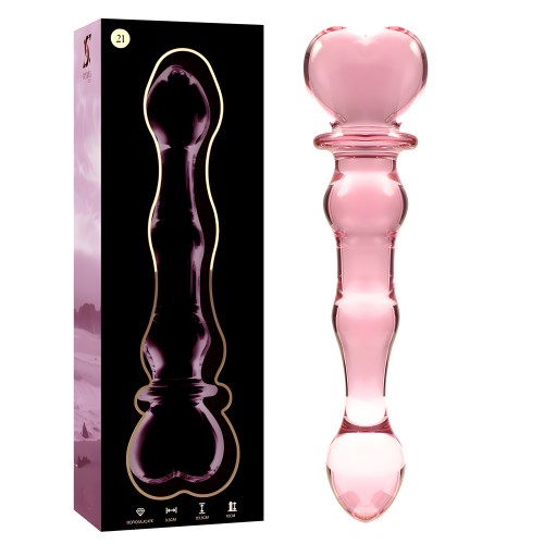 Nebula Series Pink Crystal Dildo 20.5 cm