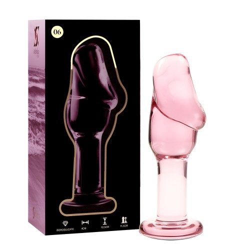 Modelo 6 Plug Cristal Rosa