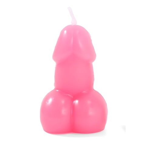 Fuchsia Penis-Shaped Candle - Diablo Picante