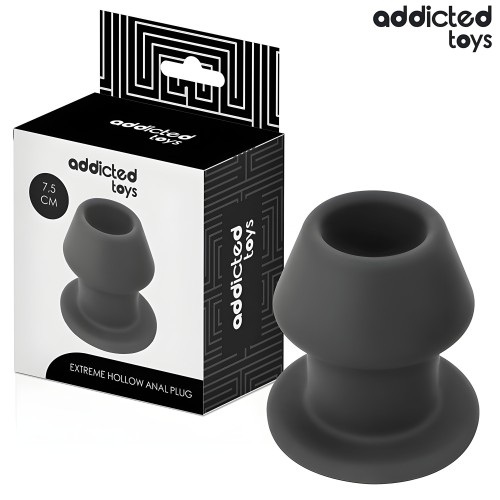 Addicted Toys Hollow Extreme Anal Plug Size S 7.5 Cm