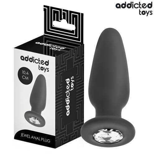 Addicted Toys Anal Plug with Gem - Elegant Design