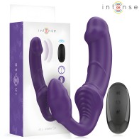 Intense - Jill Vibrador Doble 20 Cm Violeta Control Remoto