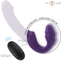 Intense - Jill Vibrador Doble 20 Cm Violeta Control Remoto