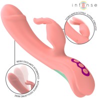 Intense Rachel Vibrador Rabbit 5 Vibraciones Rosa