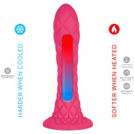 Dildo Fantasy Dreamy Silicona Liquida Fucsia
