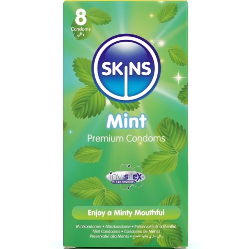 Preservativos Sabor Menta Skins