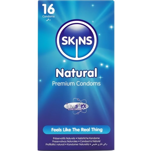 Skins Natural Premium Pack 16 Condoms