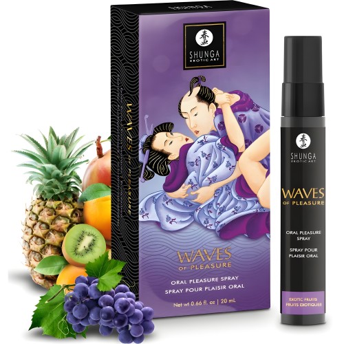 Shunga Waves Pleasure Oral Seduction Spray - Exotic Fruits 20 ml