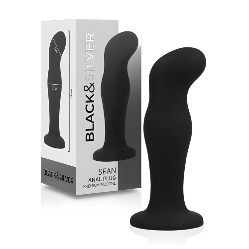 Black&Silver Sean Anal Plug