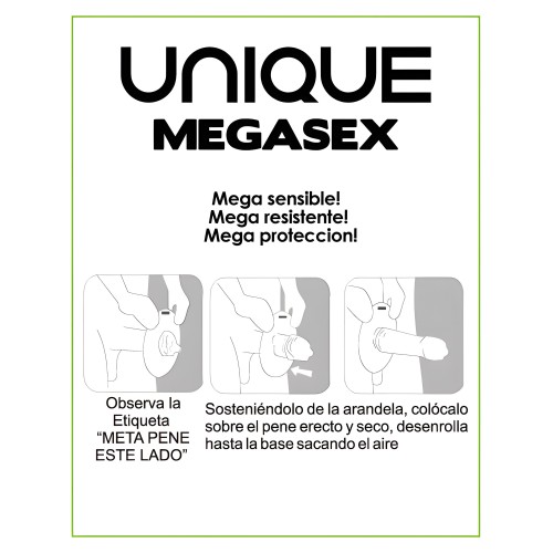 Megasex Preservativos - Sensibilidad Máxima