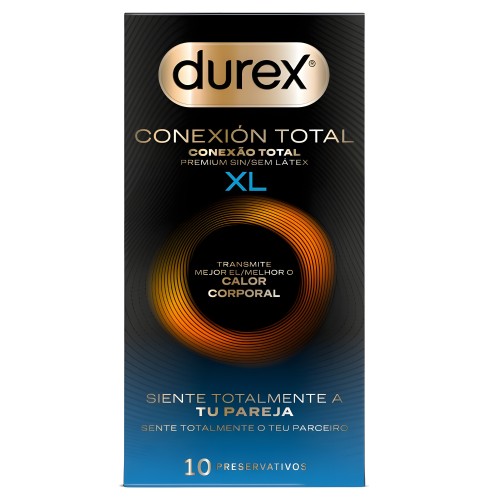 Durex Conexión Total XL Ultra Fino Plus Sin Látex