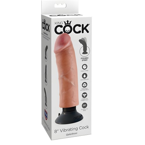 King Cock - Vibrador Realista 20.32 Cm