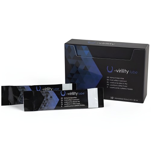 500 Cosmetics - U-Virility Lube Cold Effect 10 x 5 ml