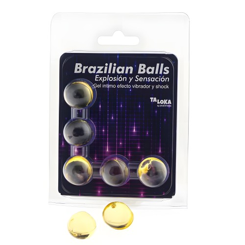 Taloka Bolas Brasileñas - Gel Vibrante Excitante