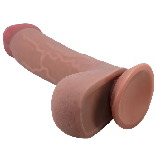 Pretty Love - Sliding Skin Series Dildo Realístico Con Ventosa Piel Desliza