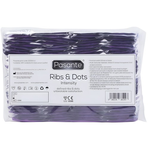 Intensity Bulk Preservativos Multitexturizados 144 Unidades | Pasante