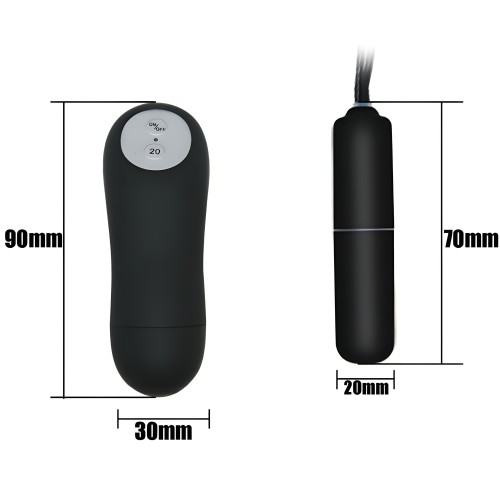 Baile Stimulating - Tanga with Vibrating Bullet and Remote