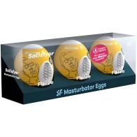 Fierce 3-Pack Masturbation Eggs