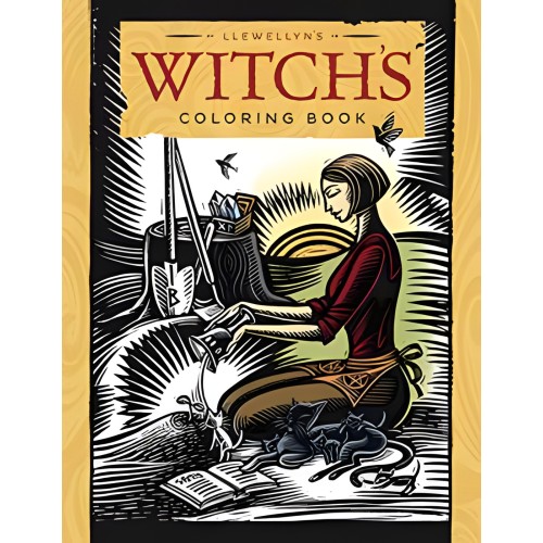 Witch's Coloring Book